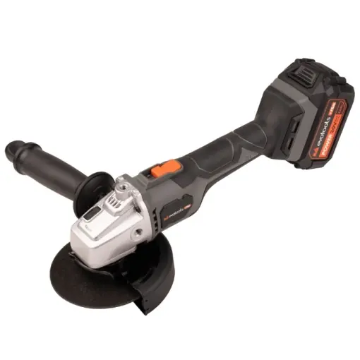 Promoție Polizor Unghiular Brushless cu Acumulator 4Ah, Incarcator si 10 Discuri Debitare MAX 20V POWER EvoTools +Plus