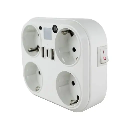 Adaptor de priza Gelux cu 4 prize si porturi USB – Eficienta si siguranta in alimentarea dispozitivelor tale Reducere extra