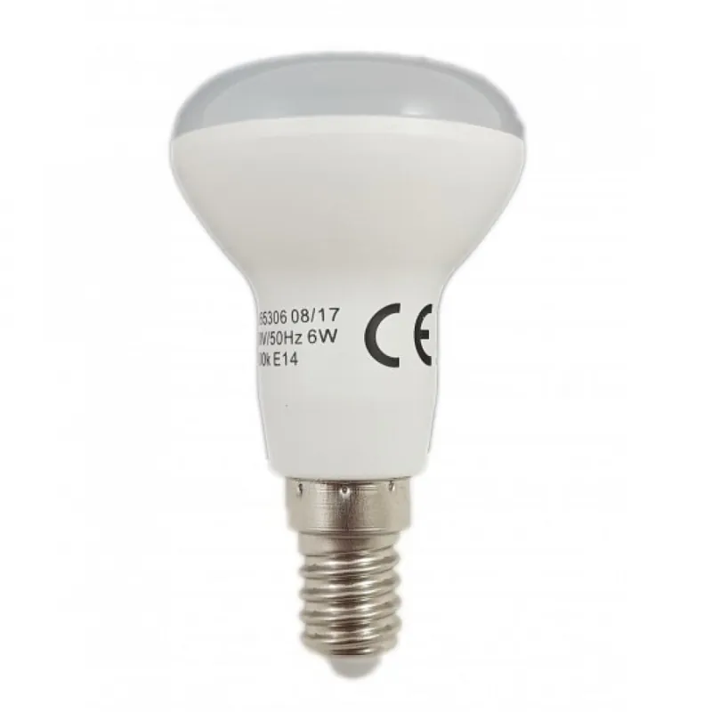 Bec led E14 R50 6W lumina rece 65306 Spin Ofertă