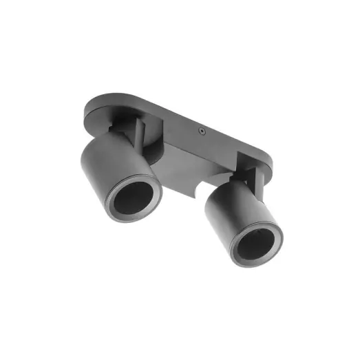 Aplica spot Blink 2x20W GU10 GTV Negru Livrare gratuită