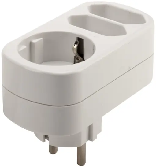 Adaptor Priza Triplu Schuko 2043 Expediere rapidă
