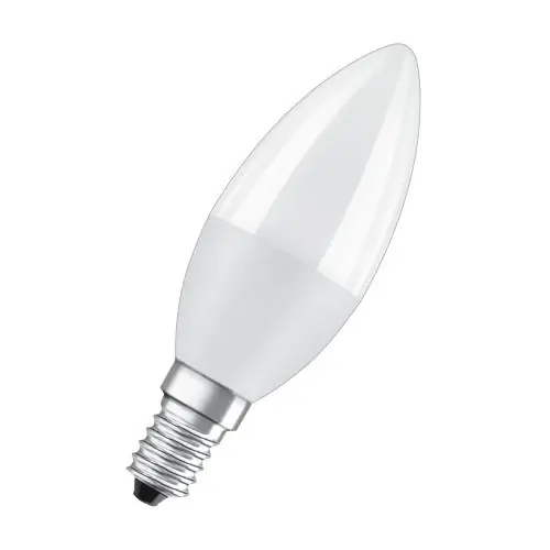 2 Becuri LED Osram Value Classic B, E14, 7W (60W), 806 lm, lumina neutra (4000K) Chilipir