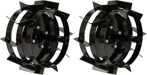 Roti Metalice Motosapa si Motocultor cu Manicot Evotools Plus / D[mm]: 400; 2 bucati Lichidare de stoc