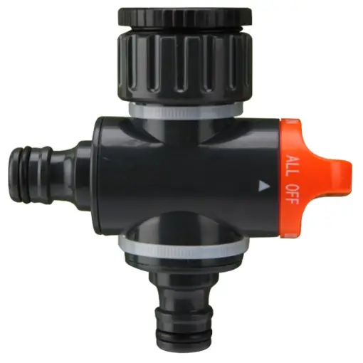 Adaptor Doua Cai cu Robinet PLUS Ofertă exclusivă