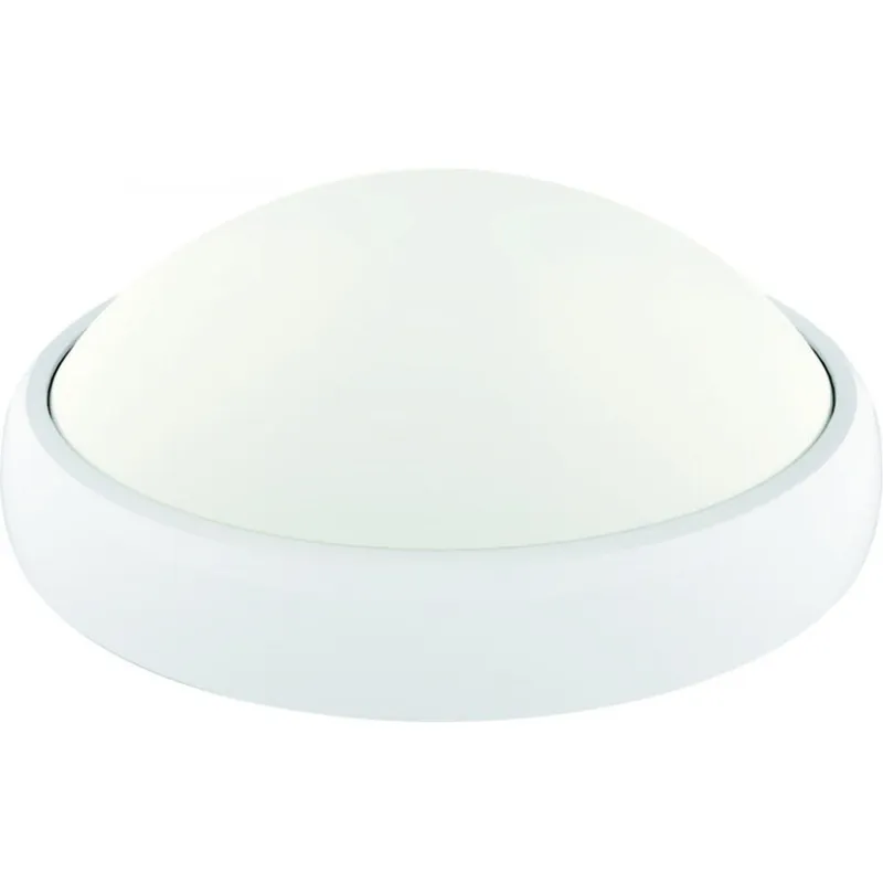 Aplica led bat rotunda alba 12W IP44 840lm lumina rece 75946 Spin Retur ușor
