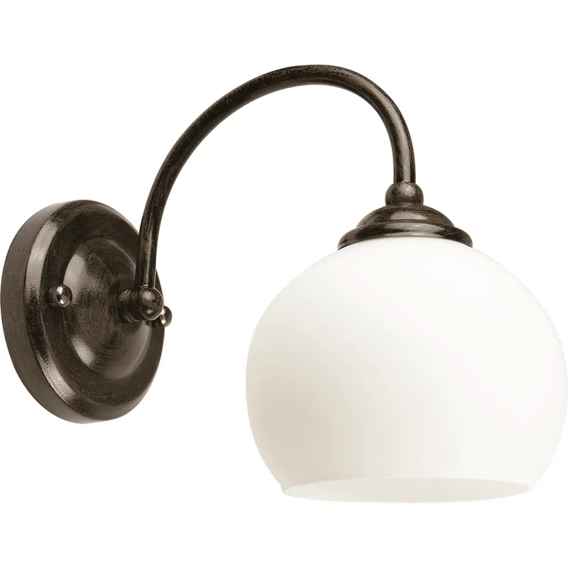 ERSTE Aplica ramona wenge+alb 1xE27 60w 2406/01 Reduceri