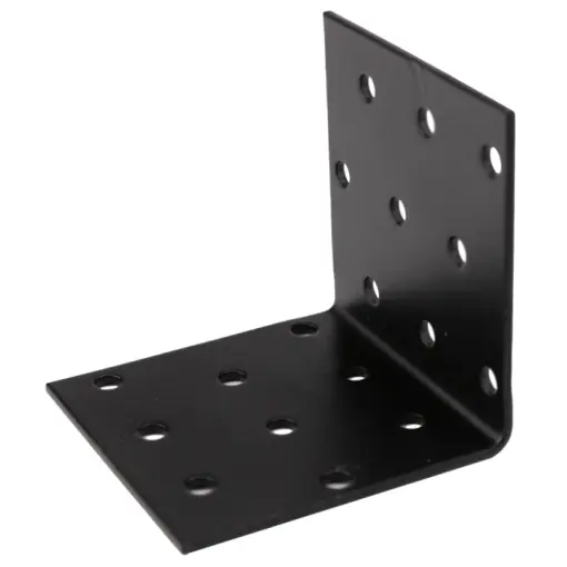 Vinclu Negru Placa Perforata de Imbinare Lemn / D[mm]: 60x60x60; g[mm]: 2 Preferatul clienților