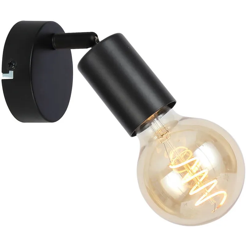 Chilipir Aplica right 1xe27 negru KL161008 Klausen