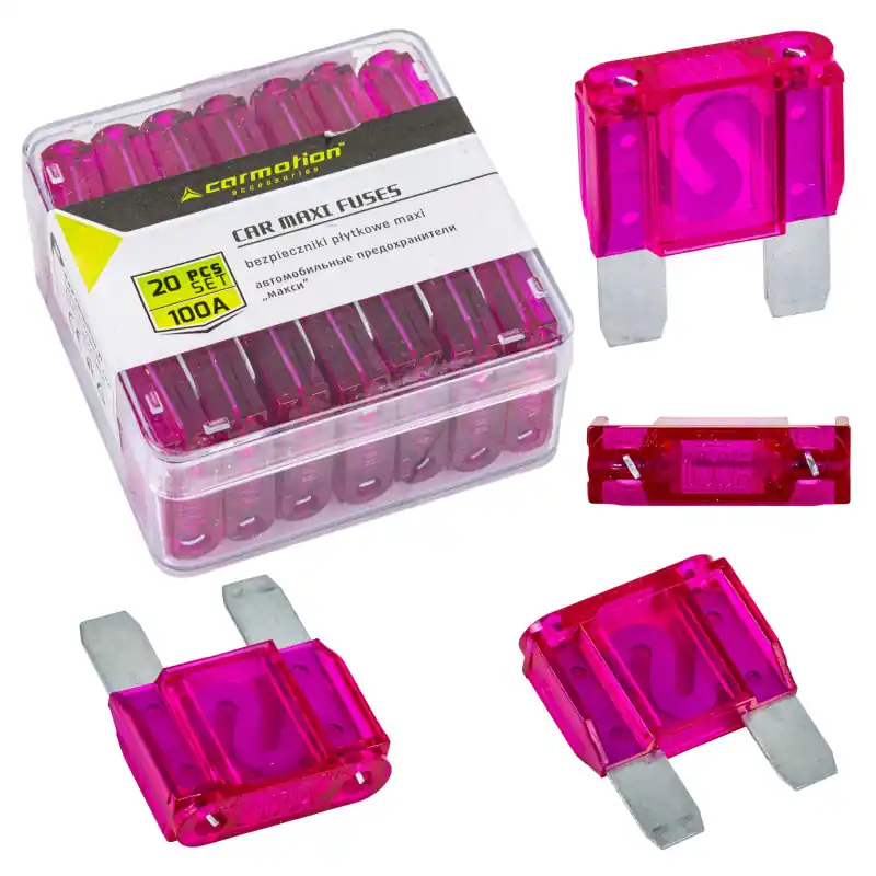 Doar azi Siguranțe electrice cu lamă Maxi 100A | 20 buc.