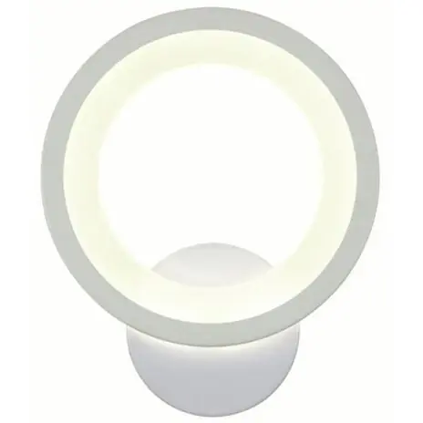 Aplica perete led Cybele 18W 1400lm 3 culori 1 brat 75L041 Spin Ofertă de sezon