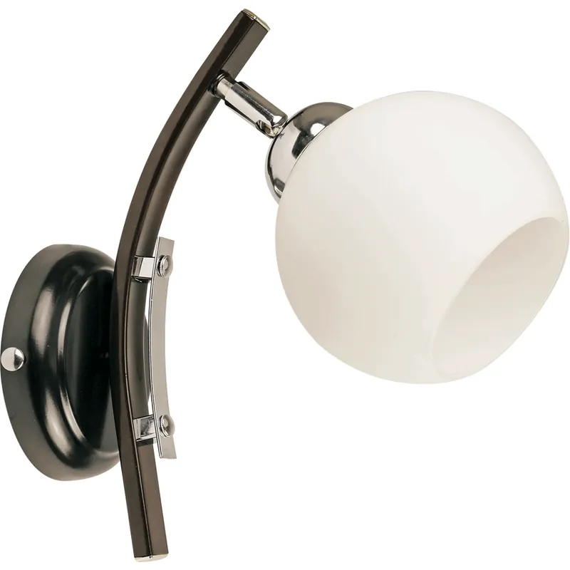 Aplica echipata dora 1xE27 60w negru+alb 504/1 erste Cumpărături sigure