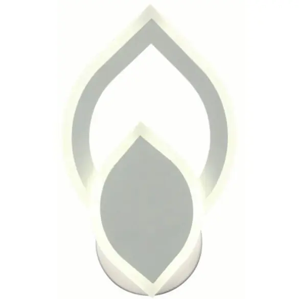 Aplica perete led Iris 22W 1900lm 3 culori 1 brat 75L021 Spin Preferatul clienților