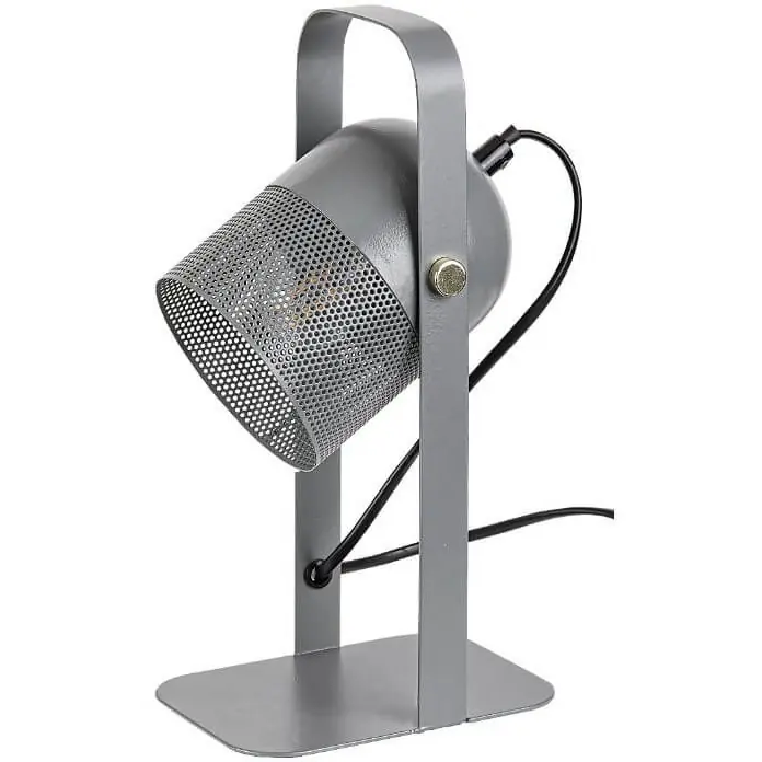 Veioza din metal gri ip20 e14 1x25w cu intrerupator pe cablu ronnie 5254 Rabalux Reducere extra