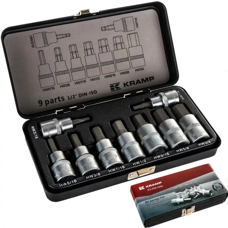 Vezi acum Cheie imbus 1/2" Set de 9 buc. Kramp