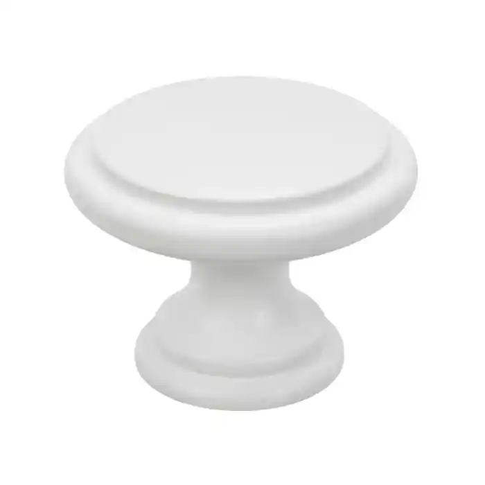 Vezi aici! Buton Amber, finisaj alb Preferatul clienților