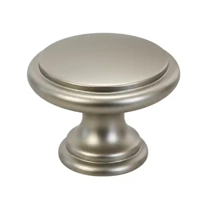 Livrare gratuită Vezi aici! Buton Amber, finisaj nichel satin