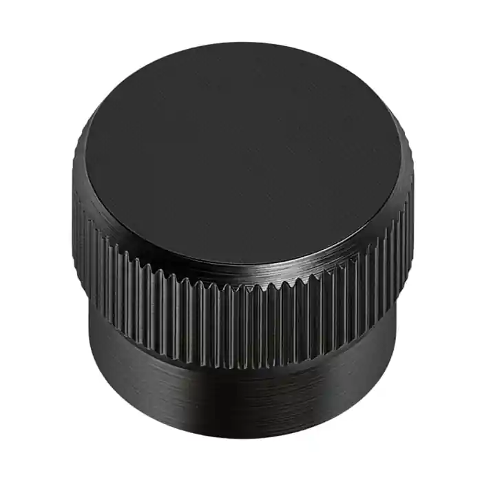 Vezi aici! Buton mobila BrooklynBig, negru periat Reduceri