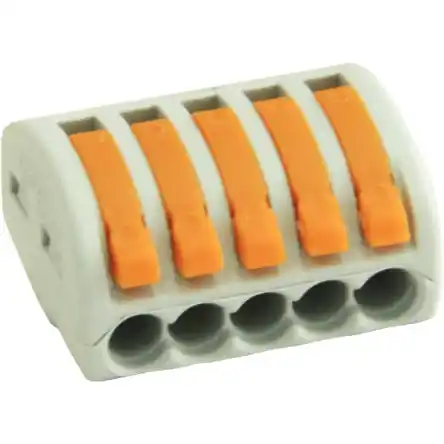 Popular Conector rapid clipsare conductor rigid 5x0.75-4m 43862 Elvon