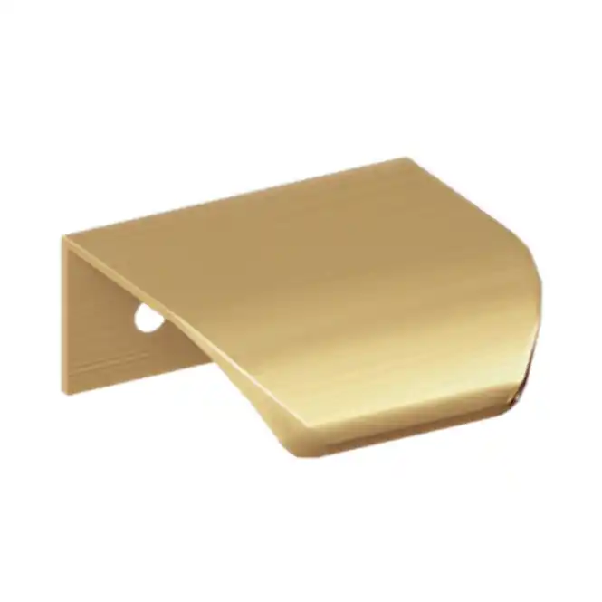 Vezi aici! Maner mobila Lentis, finisaj auriu periat Ofertă specială