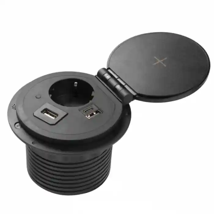 Vezi aici! Priza incorporabila in blat Charger Plus, negru Nu rata