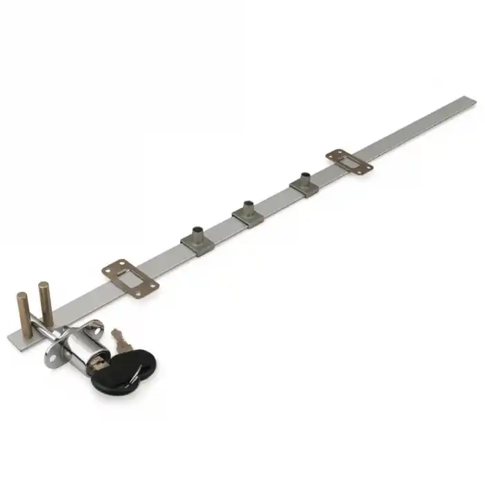 Yala inchidere centralizata cu 2 chei, finisaj crom, L:800 mm Retur gratuit