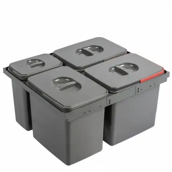 Vezi aici! Cos de gunoi Multino New incorporabil in sertar Ofertă specială