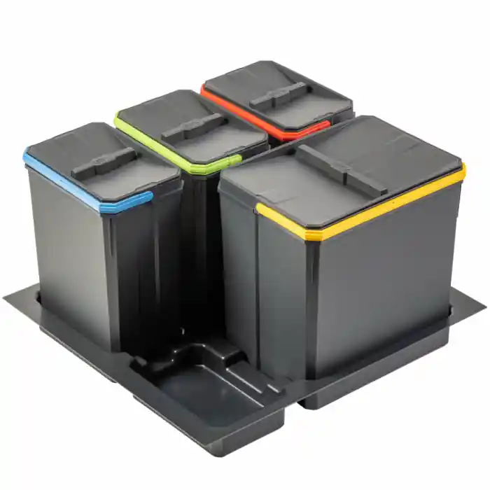 Vezi acum! Cosuri incorporabile Axispace, sortare selectiva Super ofertă