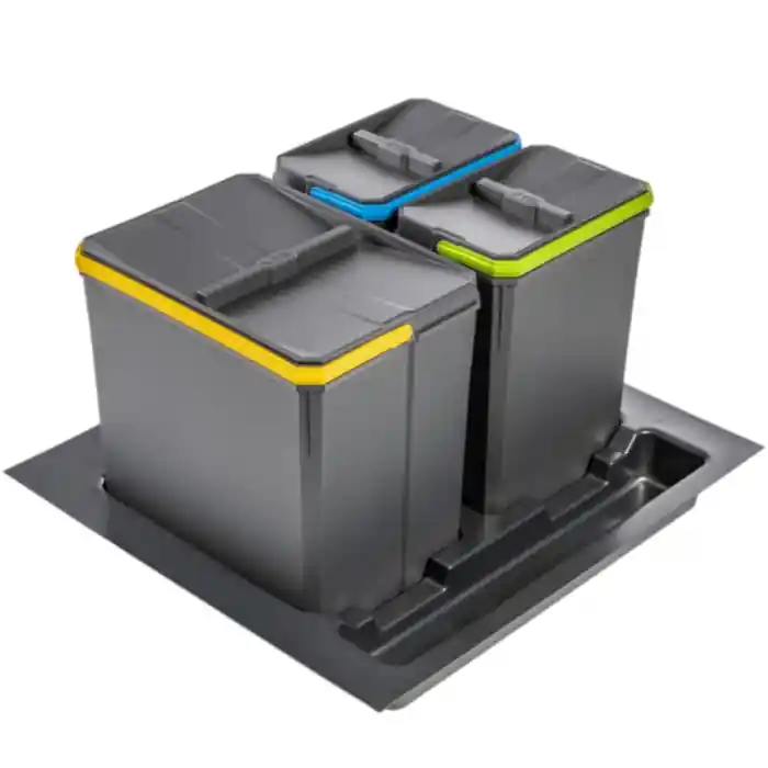 Vezi acum! Axispace - cosuri de gunoi incorporabile in sertar Retur ușor