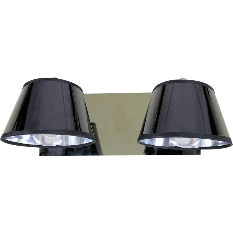 ERSTE Aplica ebony crom+negru 2xE27 60w EL0038237 Chilipir