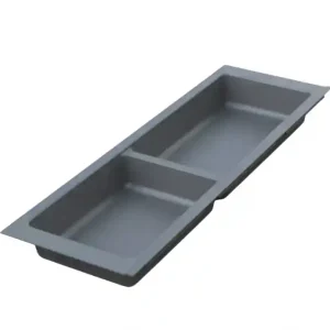 Comanda acum! Suport modular organizare tacamuri, antracit Mai ieftin