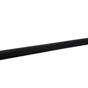 Plată securizată Maner pentru mobila Veteo, finisaj negru grafit, L:350 mm