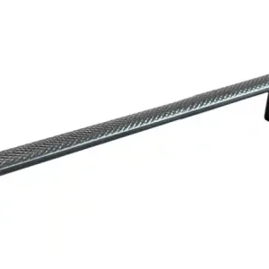 Plată sigură Maner pentru mobila Moleto, finisaj negru grafit, L:348 mm