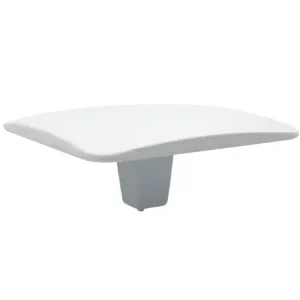 Comanda aici! Buton pentru mobila Jose, finisaj alb Discount