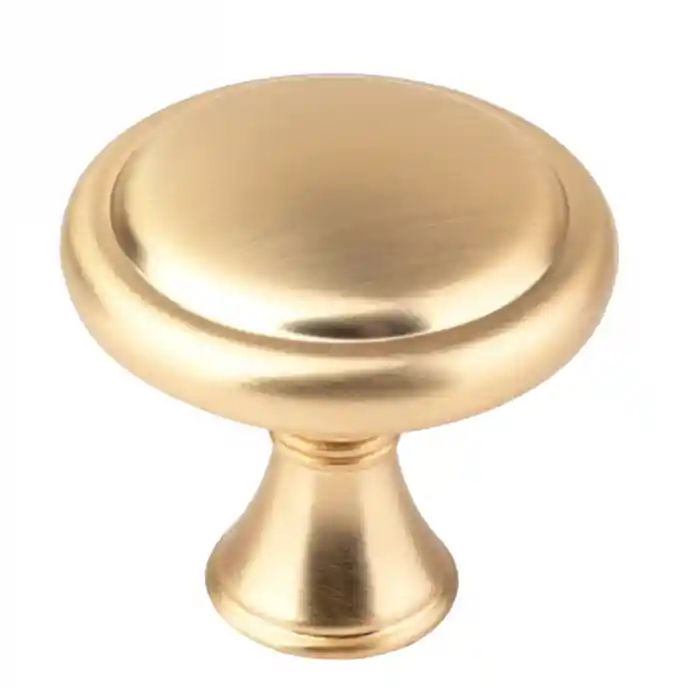 Ofertă exclusivă Comanda azi! Buton pentru mobilier Artesi, finisaj auriu periat