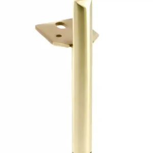 Calitate înaltă Picior pentru mobilier Ronda, finisaj auriu periat GT, H:180 mm