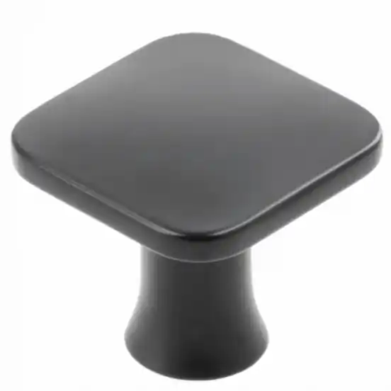 Buton pentru mobila Piazza, finisaj negru mat GT, 30x30 mm Retur gratuit