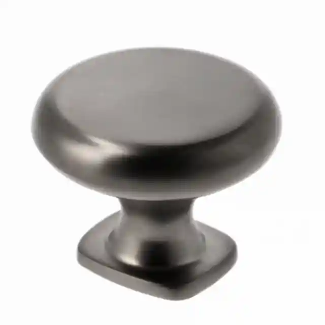 Buton pentru mobila Lorena, finisaj antracit periat GT, D:33 mm Preț mic