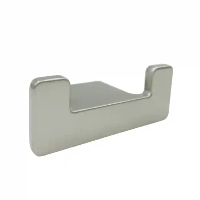 Agatatoare cuier dubla Leta, finisaj nichel satin CB, 79x31x34 mm Doar azi