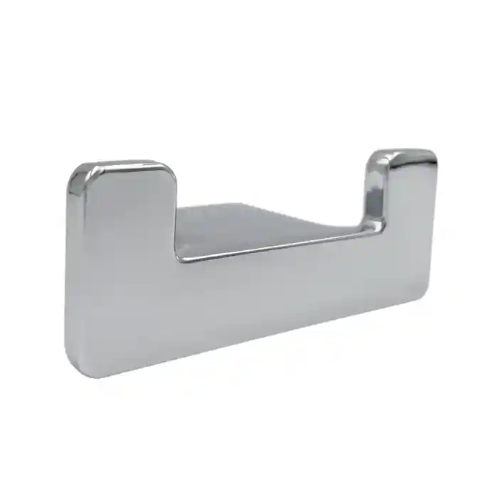 Agatatoare cuier dubla Leta, finisaj crom lucios CB, 79x31x34 mm Cel mai bun preț