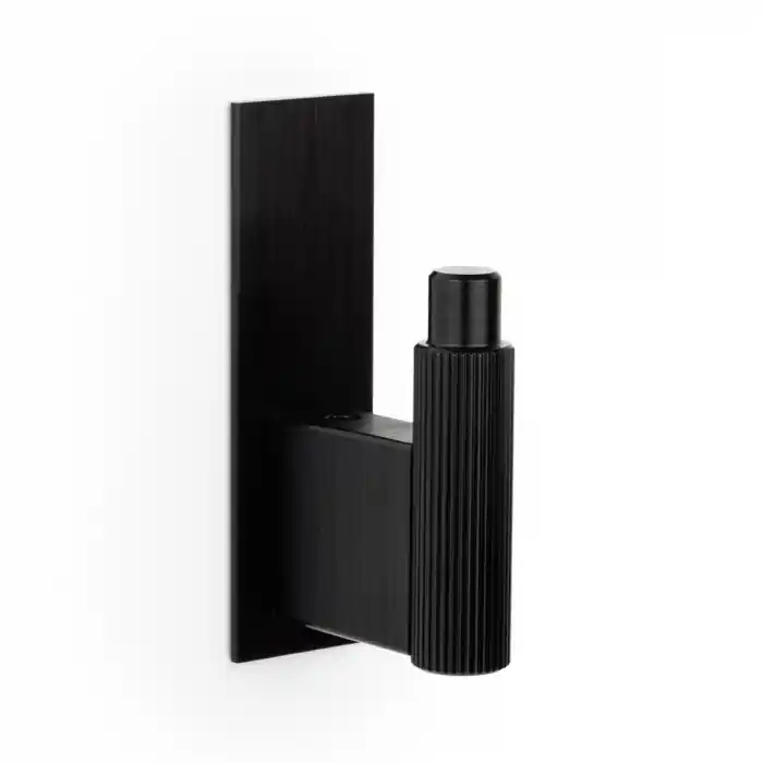 Agatatoare cuier Arpa Plate, finisaj negru periat, 80x25x43 mm Cumpără acum