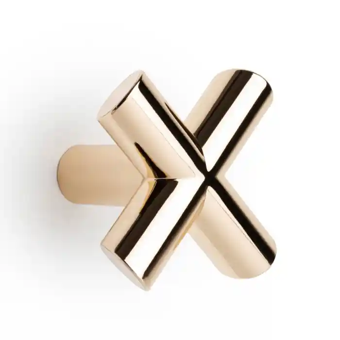 Agatatoare cuier Equis, finisaj alama lustruita, 80x80x60 mm Bestseller