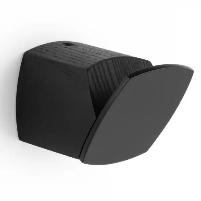 Agatatoare cuier Megg, finisaj frasin negru mat lacuit, 46.6x45x63.6 mm Livrare expres