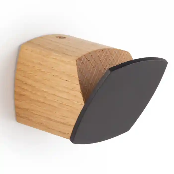 Agatatoare cuier Megg, finisaj stejar / gri lava, 46.6x45x63.6 mm Preț mic