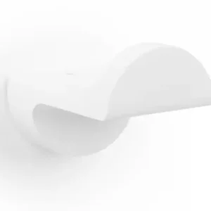 Agatatoare cuier Zett, finisaj alb mat, 50x50x65 mm Transport gratuit