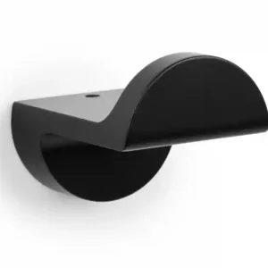 Agatatoare cuier Zett, finisaj negru mat, 50x50x65 mm Bestseller