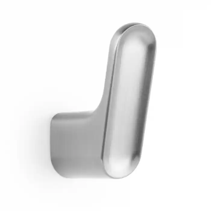 Agatatoare cuier Luv Zamak, finisaj nichel periat, 51.2x17.5x41.1 mm Plată sigură