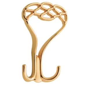 Agatatoare cuier mare Luxe, finisaj aur lacuit CB, 140x88x48 mm Cumpărături sigure