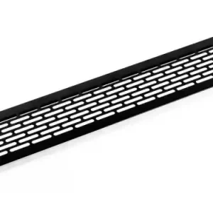 Bestseller Grila ventilare din aluminiu, finisaj negru mat, 80x480 mm