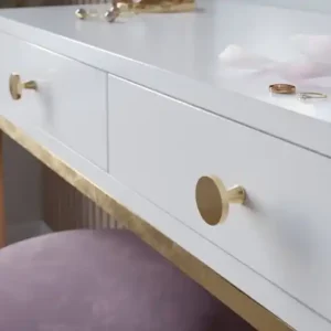 Buton pentru mobila Dune, finisaj alama intunecata GT, D:33.5 mm Disponibil imediat