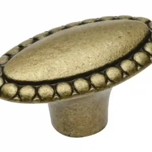 Buton pentru mobila WP-1148, finisaj alama antichizata GT, L:39 mm Preferatul clienților